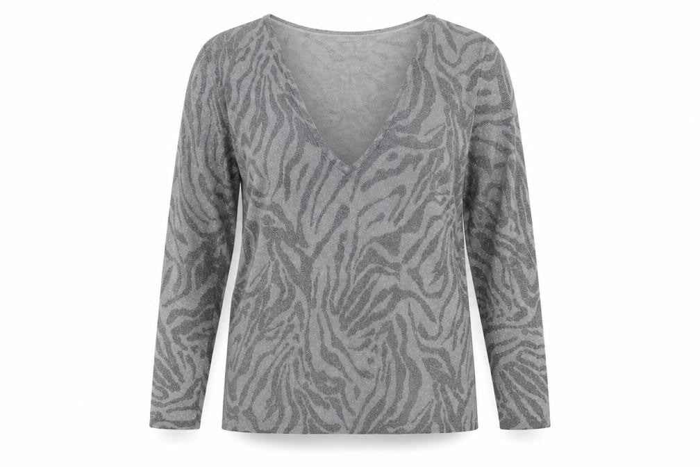 Womens UK Size 16 Lakeland Grey Pullover Jumper