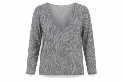Womens UK Size 16 Lakeland Grey Pullover Jumper