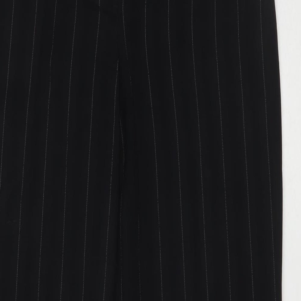 Womens UK Size 10 AMARANTO Regular Fit  Black Trousers
