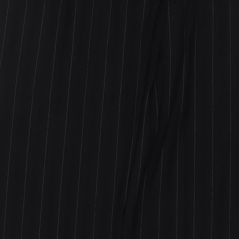 Womens UK Size 10 AMARANTO Regular Fit  Black Trousers