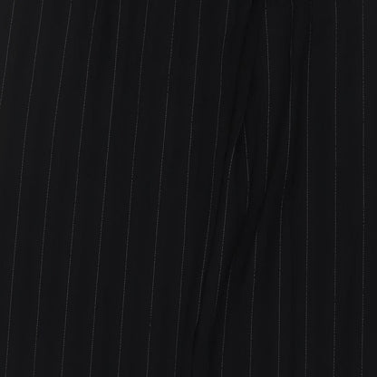 Womens UK Size 10 AMARANTO Regular Fit  Black Trousers