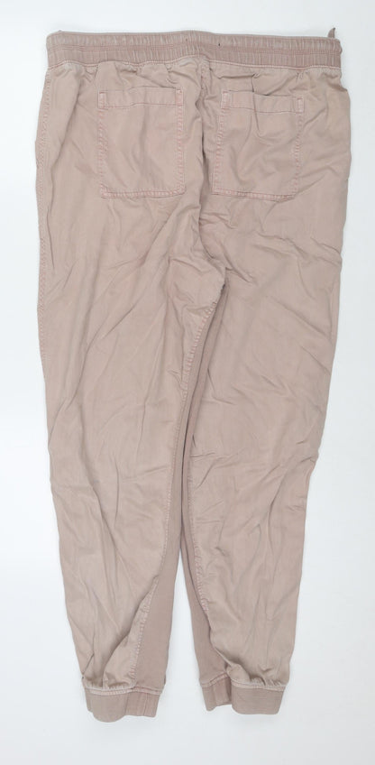Womens UK Size 18 Marks and Spencer Regular Fit  Beige Trousers