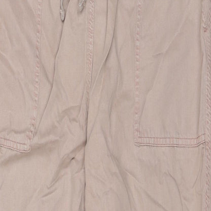 Womens UK Size 18 Marks and Spencer Regular Fit  Beige Trousers