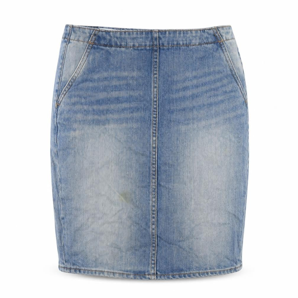 Womens UK Size 28 in Gap A-Line Denim Skirt