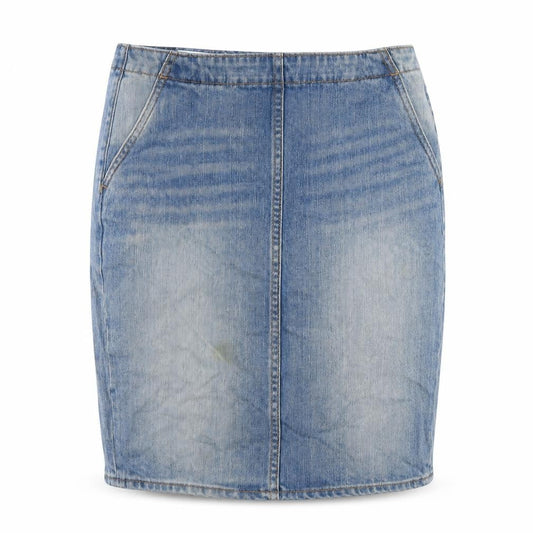 Womens UK Size 28 in Gap A-Line Denim Skirt