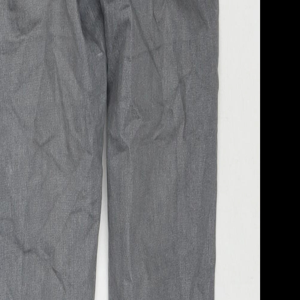 Topshop Womens Grey Polyester Blend Skinny Jeans Size 26 L27 in Slim Zip