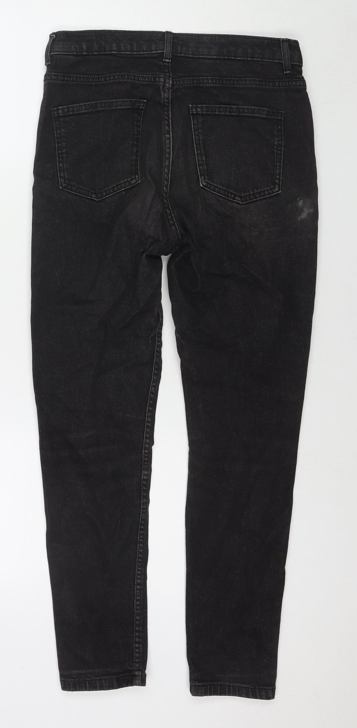 Womens UK Size 10 Marks and Spencer Regular Fit Skinny Black Jeans