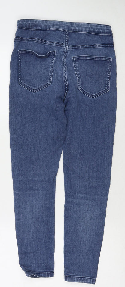 Womens UK Size 10 Marks and Spencer Regular Fit Skinny Blue Jeans