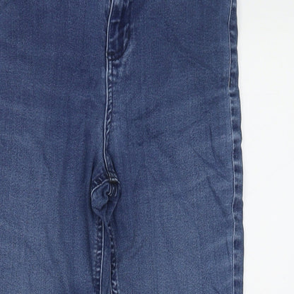 Womens UK Size 10 Marks and Spencer Regular Fit Skinny Blue Jeans