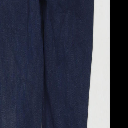 M&Co Womens Blue Cotton Jegging Jeans Size 12 L25 in Regular