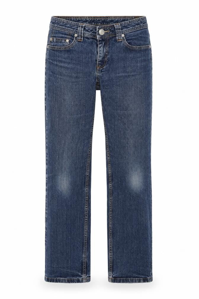Womens UK Size 10 Denim & Co. Regular Fit Straight Blue Jeans