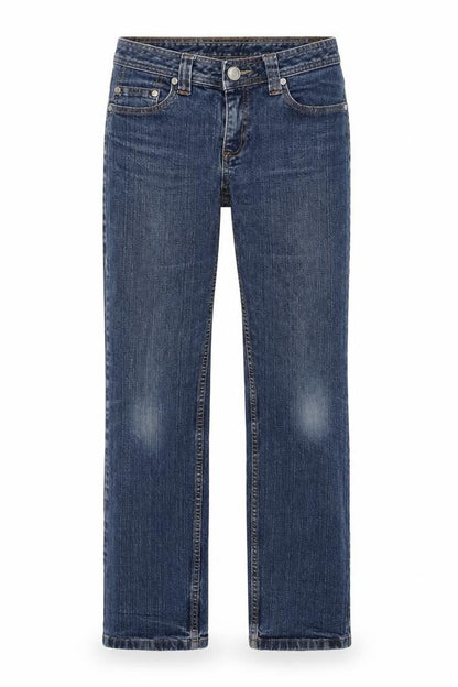 Womens UK Size 10 Denim & Co. Regular Fit Straight Blue Jeans