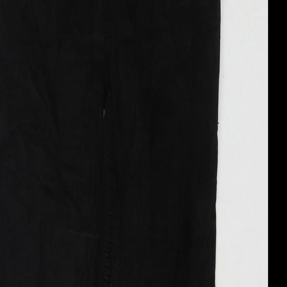 Womens UK Size 28 in Topshop Regular Fit  Black Trousers