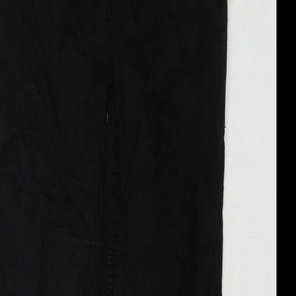 Womens UK Size 28 in Topshop Regular Fit  Black Trousers