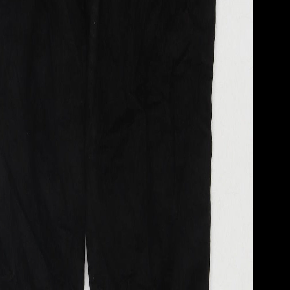 Womens UK Size 28 in Topshop Regular Fit  Black Trousers