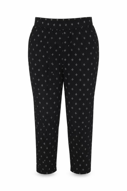 Womens UK Size 12 H&M Regular Fit  Black Trousers
