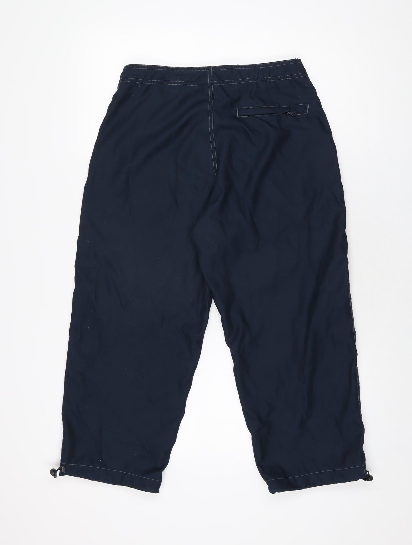 Womens UK Size S Gap Regular Fit Cropped Blue Trousers
