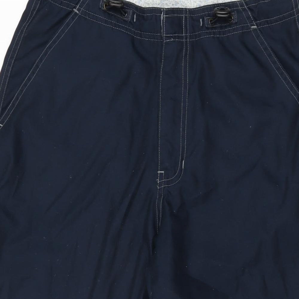 Womens UK Size S Gap Regular Fit Cropped Blue Trousers