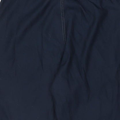 Womens UK Size S Gap Regular Fit Cropped Blue Trousers