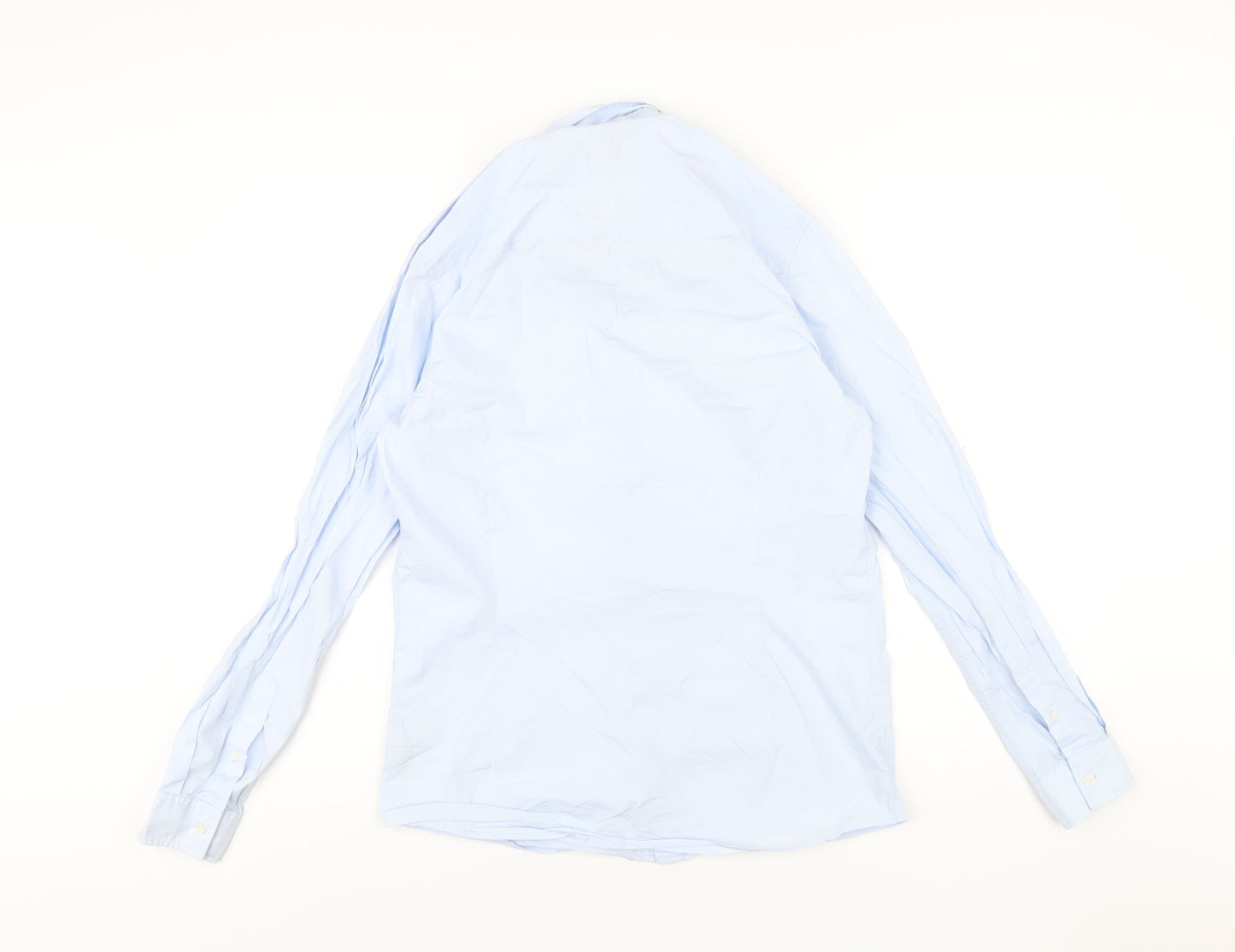 Mens UK Collar Size S NEXT Smart Blue  Dress Shirt