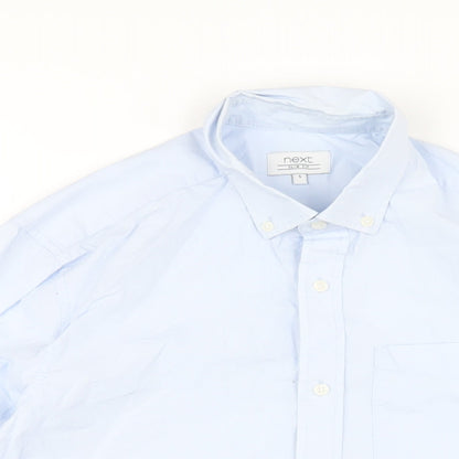 Mens UK Collar Size S NEXT Smart Blue  Dress Shirt
