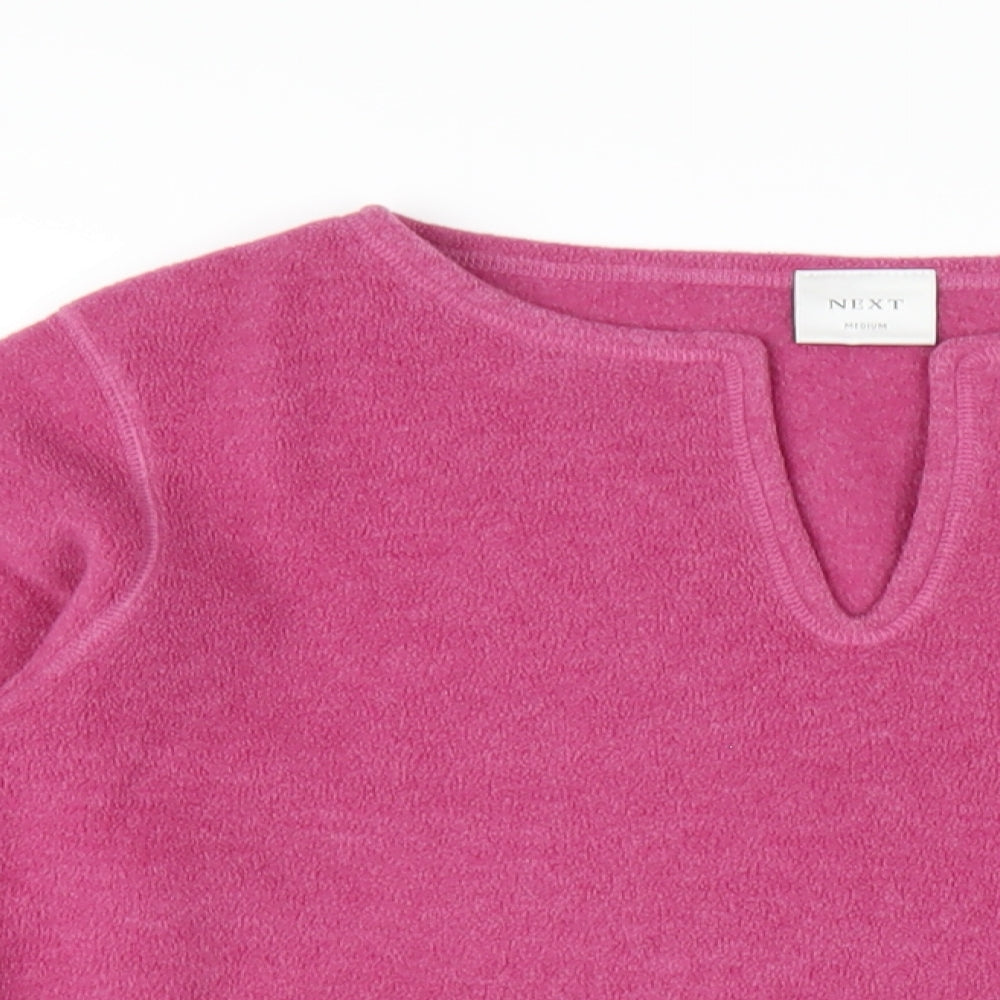 Womens UK Size M NEXT Pink Pullover Sweatshirt