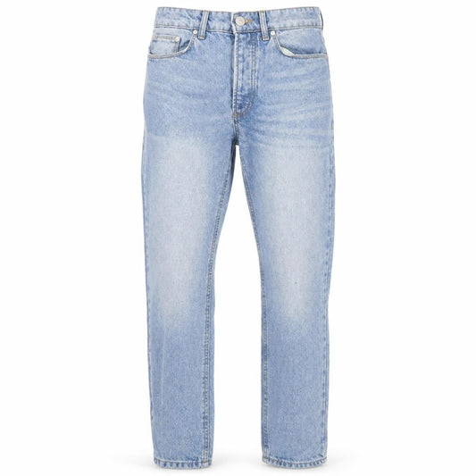 Mens UK Size 30 in Boohoo Regular Fit Straight Blue Jeans