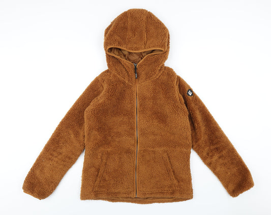 Killtec Womens Brown Jacket Coat Size 10 Zip