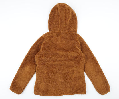 Killtec Womens Brown Jacket Coat Size 10 Zip