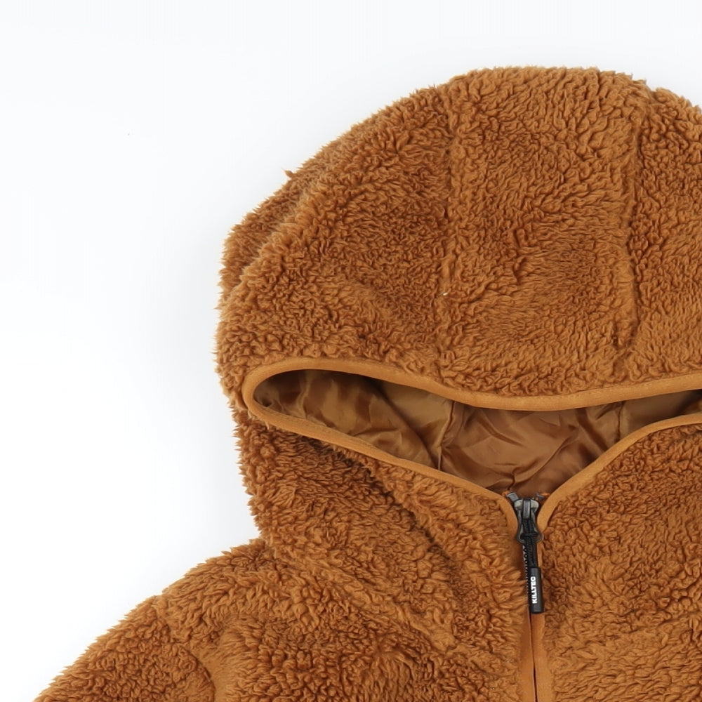 Killtec Womens Brown Jacket Coat Size 10 Zip