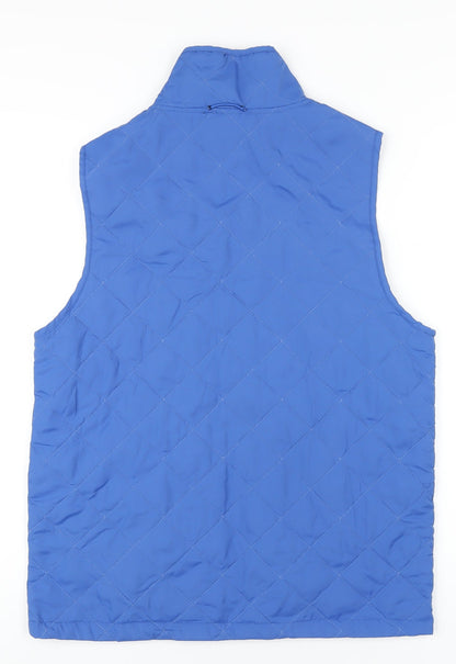 Womens UK Size S Cotton Traders Blue Gilet