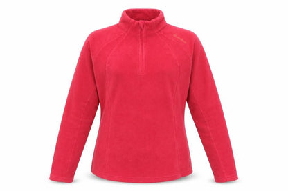 Decathlon Womens Pink Polyester Pullover Sweatshirt Size L Zip