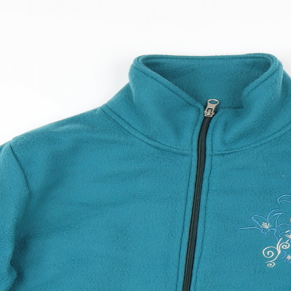Womens UK Size S Anne De Lancay Blue Jacket