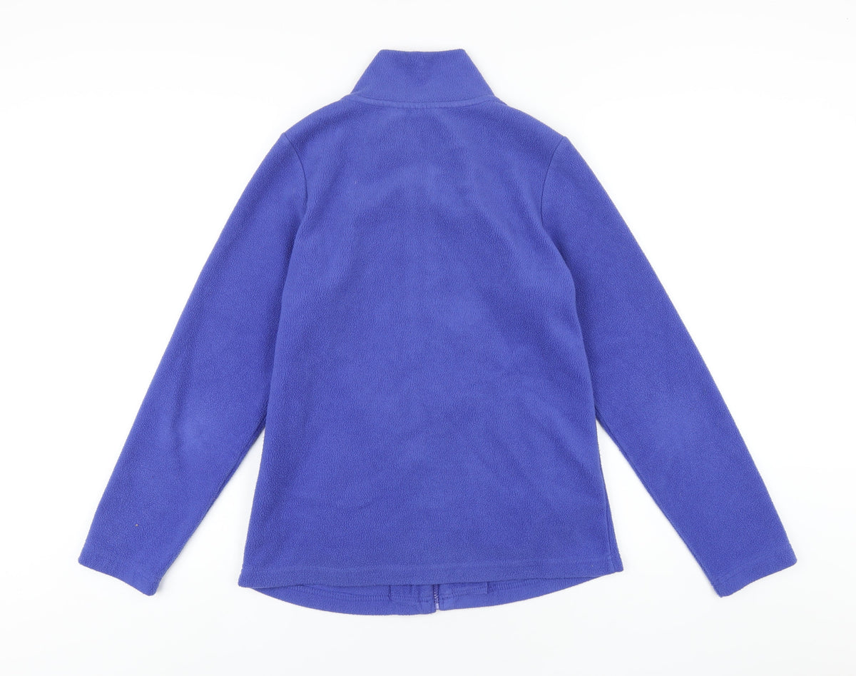 Bonprix Womens Blue Jacket Size S Zip