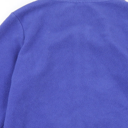 Bonprix Womens Blue Jacket Size S Zip