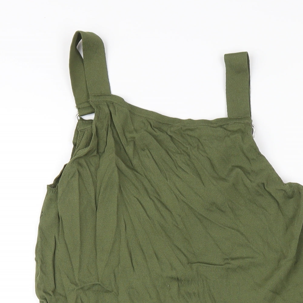 Womens UK Size S NEXT Green Basic T-Shirt