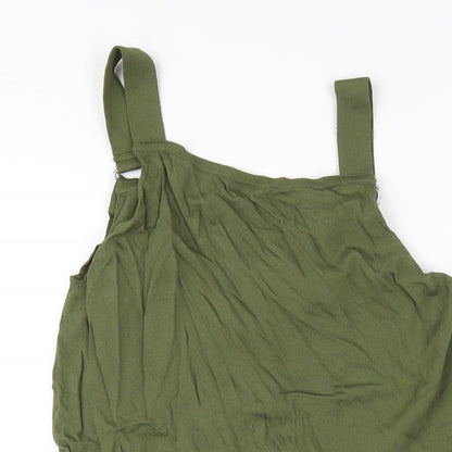 Womens UK Size S NEXT Green Basic T-Shirt