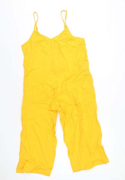 Womens UK Size 6 ASOS One-Piece Orange Jumpsuit