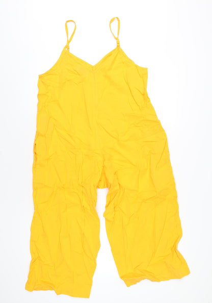 Womens UK Size 6 ASOS One-Piece Orange Jumpsuit