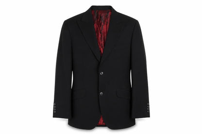 Mens UK Size 40 Ventuno 21 Regular Black Suit Jacket