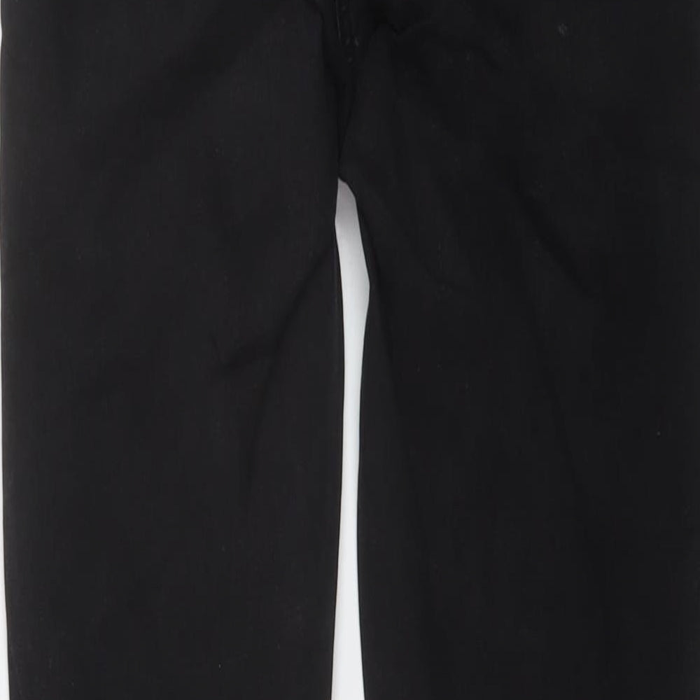 NEXT Womens Grey Cotton Skinny Jeans Size 10 L20 in Regular Button