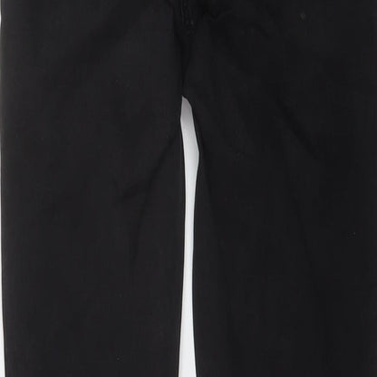 NEXT Womens Grey Cotton Skinny Jeans Size 10 L20 in Regular Button