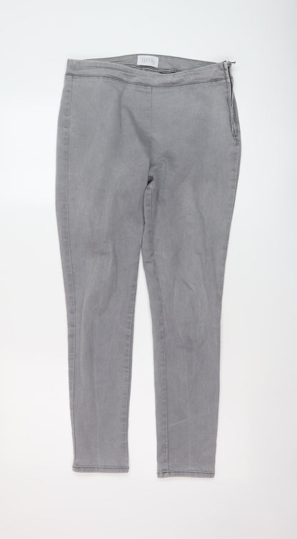 Womens UK Size 12 Savida Regular Fit Skinny Grey Jeans