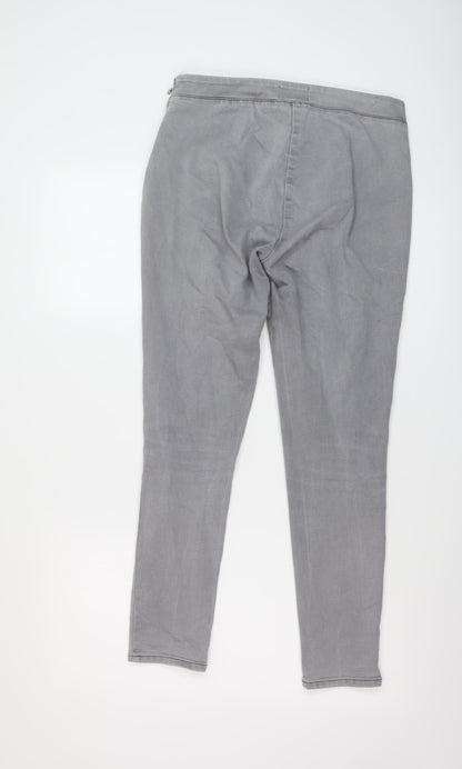 Womens UK Size 12 Savida Regular Fit Skinny Grey Jeans