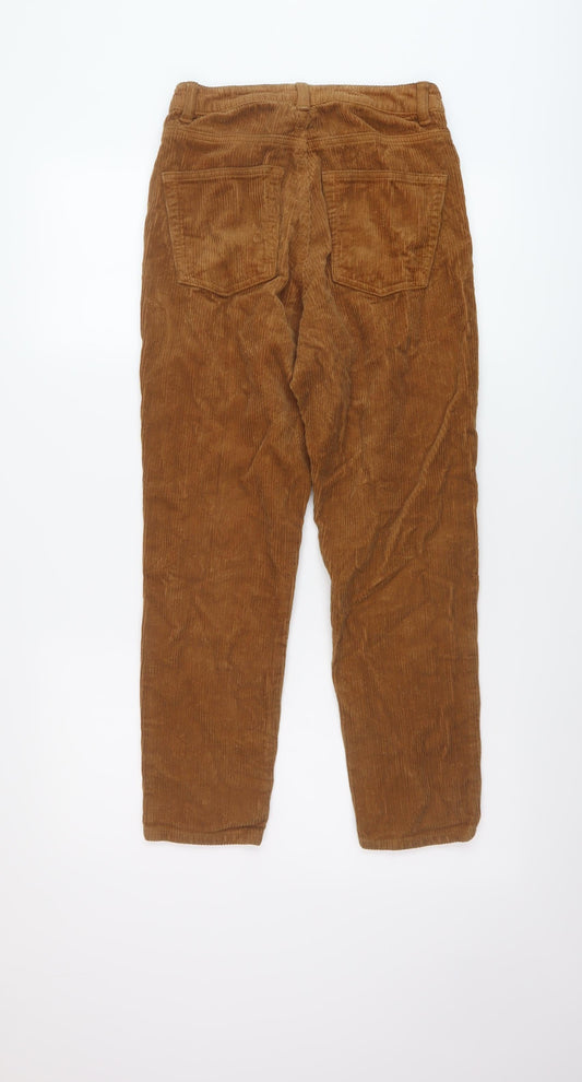 Womens UK Size 26 in Topshop Regular Fit  Brown Trousers