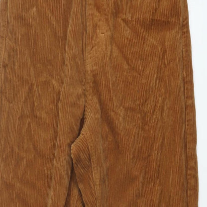 Womens UK Size 26 in Topshop Regular Fit  Brown Trousers