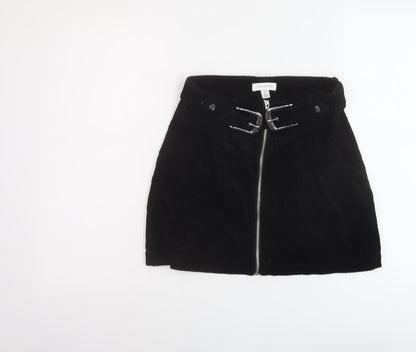 Womens UK Size 6 Topshop Mini Corduroy Skirt