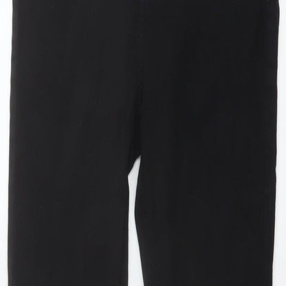 River Island Womens Black Cotton Skinny Jeans Size 12 L29 in Regular Button