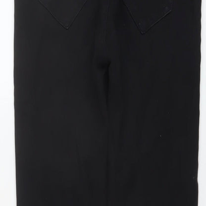 River Island Womens Black Cotton Skinny Jeans Size 12 L29 in Regular Button