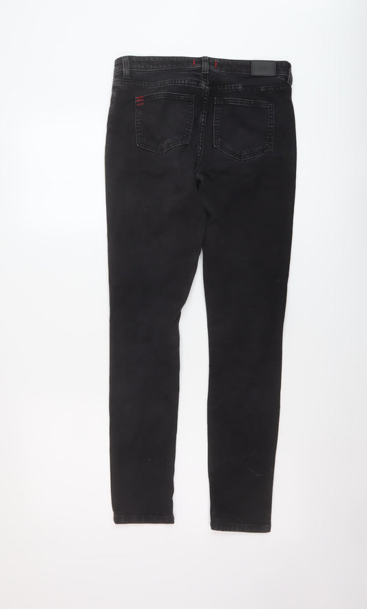 BDG Womens Black Cotton Skinny Jeans Size 27 in L28 in Regular Button